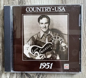 TIME LIFE -COUNTRY USA. - 1951- Country CD w/24 tracks 🌟 MINT DISC! FREE SHIP! - Picture 1 of 9