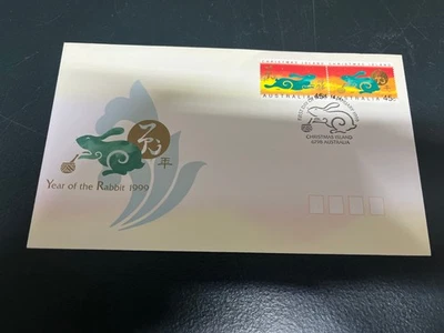 (1814) 24-11-2025 - Australia FDC Cubierta - 1999 - Año Nuevo Chino del Conejo Foto 1 de 2