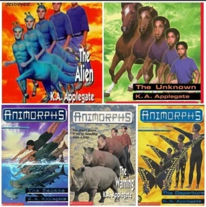 Book Build a Lot Animorphs Scholastic 90s YOU CHOOSE Reading Copies Applegate - Picture 1 of 11