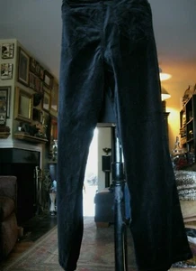 Nuevos con etiquetas Avenue 16 Pantalones de mezclilla elásticos negros corte bota estilo clásico - Imagen 1 de 3
