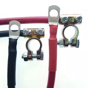 Battery Lead Battery Clamp Lead Leisure Cable Leads 16mm2 - 50mm2 Terminal - Picture 1 of 6