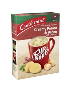 Continental Croutons Potato & Bacon Cup-a-soup 2 Serves 50g x 1 - Afbeelding 1 van 2