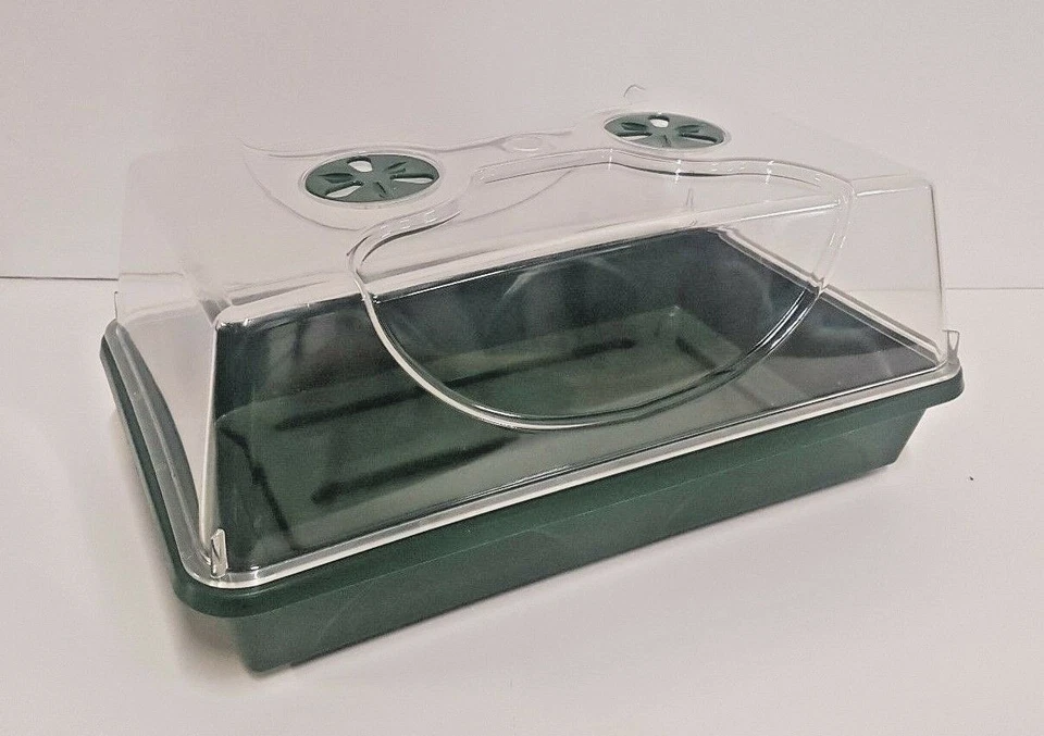 EARLYGROW Propagator Medium Seed with Shatterproof Lid & Heavy Duty Tray