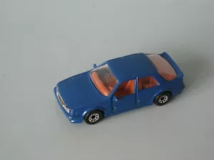 Matchbox Saab 9000 Turbo Blue Body RARE Toy Model Car 70mm Unboxed b - Picture 1 of 3