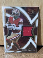 Deebo Samuel #16/75 (Select Swatches) - 2022 Panini Select / No. SS-43 Prizm