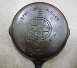 ANTIKE GRISWOLD #6 GUSSEISENPFANNE - Bild 1 von 6