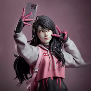 Spidergirl 3D-Druckfigur 1/8 1/6 1/4 Modellbausatz unlackiert unmontiert GK - Bild 1 von 6