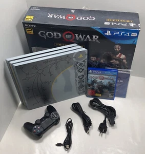 Sony PlayStation 4 Pro 1TB God of War: Day 1 Limited Edition (CUH-7116B) + Spiel - Bild 1 von 1