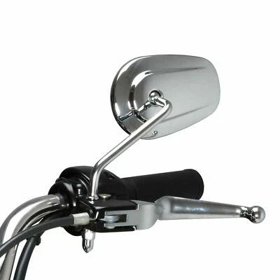 For Harley Davidson Road Glide FLTRX FLTRXS Chrome Motorcycle Rear View Mirrors - Image 1 of 4