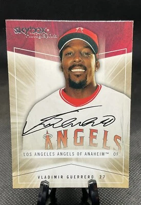 2005 SkyBox Autographics #1 Vladimir Guerrero - Los Angeles Angels - Image 1 of 3