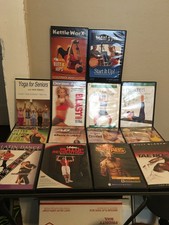 14 workout exercise fitness DVD lot cardio toning Abs Taebo Dance