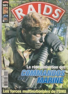 RAIDS N°201 COMMANDOS MARINE / FORCE MULTINATIONALE ONU / ARME HK / KURDES - Picture 1 of 2