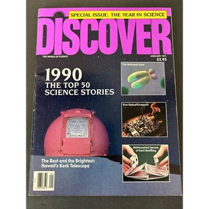Discover the World of Science Special Issue January 1991 Vintage - Picture 1 of 2