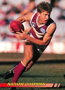 1994 BRISBANE BEARS AFL Card NATHAN CHAPMAN Lions - Picture 1 of 2