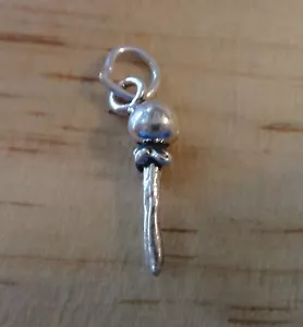 DIMINUTO DIJE CHUPADOR DE PLATA ESTERLINA 3D de 16x5 mm plata esterlina - Imagen 1 de 3