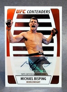 2011 Topps UFC Title Shot Contenders Autographs #CA-MB Michael Bisping 133/188 - Picture 1 of 2
