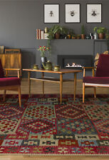 Traditional Hand woven Turkish Carpet 6'2" x 9'11" Hereke FW Kilim Rug