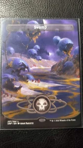 Swamp Borderless 237/244 M PF MTG UNfinity Series  - Picture 1 of 2