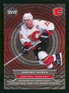 JAROME IGINLA 2007-08 MCDONALD'S UPPER DECK SUPERSTAR SPOTLIGHT NO SS7      9497
