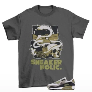 Sneaker Holic Shirt to Match Air Max 90 Light Bone Neutral Olive DM0029-011 - Picture 1 of 2