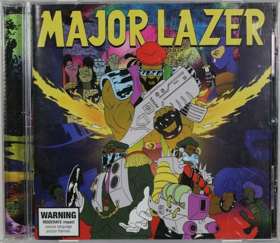 Major Lazer ‎– Free The Universe - CD enviado rastreado (C1447) - Imagem 1 de 3