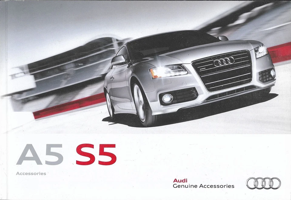 12 accesorios Audi A5 S5 2012 folleto de venta original como nuevo Foto 1 de 1