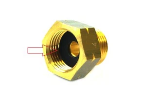 Anillo de sellado de repuesto para boquilla de extracción n.º 4 regulador de gas botella de gas manguera de gas - Imagen 1 de 2
