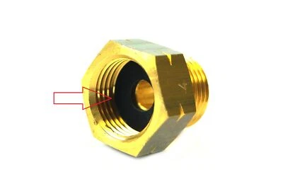 DREHMEISTER Ersatzdichtring für Entnahmestutzen Nr. 4 Gasregler Gasflasche Gasschlauch