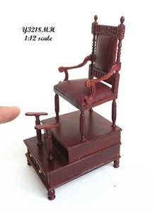 Shoeblack Chair Quality unit for Dollhouse miniature 1:12 Bootblack Shoe MH - Picture 1 of 6