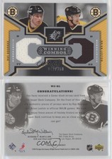 2005-06 SPx Winning Combos /350 Ray Bourque Brian Leetch #WC-BL HOF
