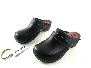 KLOX Holz Clog Sandalen Damen Sandaletten Damenschuhe EUR 37 A1 273 - Picture 1 of 3