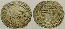 064. Hungarian Silver Coin. FERDINAND I. AR Denar. 1563. Mary with Baby.