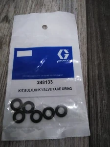 NEW Graco Fusion AP Check Valve Face O-Ring (Pack of 6) Part# 248133 - Picture 1 of 3