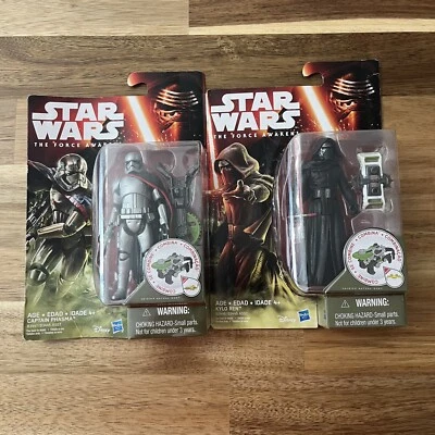 Фигурки Star Wars The Force Awakens Kylo Ten Captain Phasma новые в коробках - Изображение 1 из 4