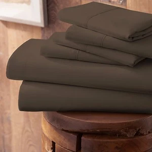 Luxury 6PC Bed Sheet Set Dark & Dramatic Colors by Kaycie Gray - Picture 1 of 18