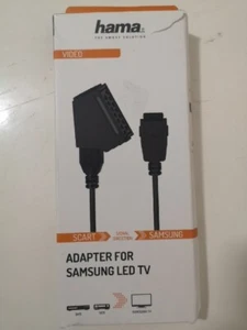 Hama Adattatore per TV Samsung LED F. Scart a Spina Samsung Nero - Foto 1 di 3