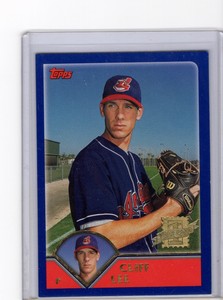 Cliff Lee 2002 Topps 1st Year Rookie Card RC #304 Cleveland Indians