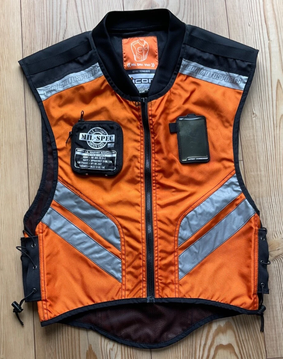 【新品未使用】STONE  MIL-SPEC VEST Icon Unisex Adults Motorcycle Vests for sale | eBay
