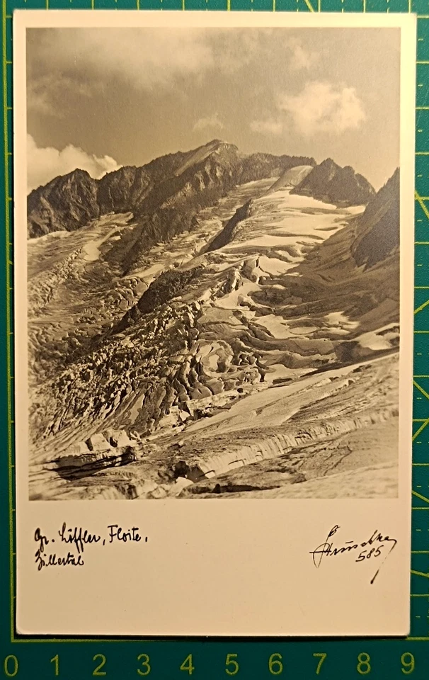 Germany postcard 1942,Floitenkees 2240m,Hans Hruschka Foto#3,official stamp,RARE - Image 1 of 4