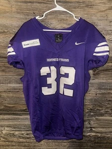 TCU Football WORN Jersey #32 Hornfrogrs FROGS XL - Picture 1 of 4
