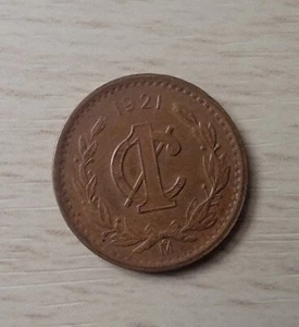 1921 Centavo Mo - Picture 1 of 2