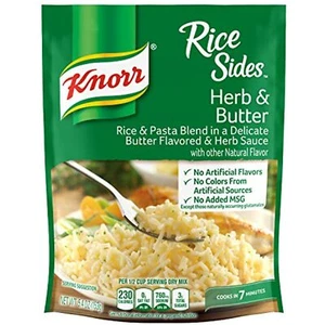 Plato lateral de arroz Knorr, hierba y mantequilla - Imagen 1 de 4