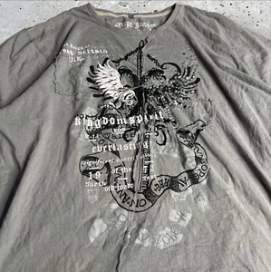 Pepe Jeans Kingdom Spirit Affliction Gothic Graphic TShirt Size XXL - Picture 1 of 6