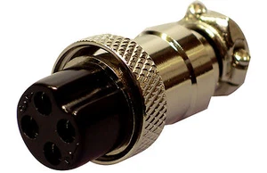4-pinowa wtyczka mikrofonu CB - Zdjęcie 1 z 1