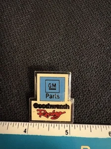 VintageGM Parts Goodwrench Racing Enamel Lapel Hat Pin - Picture 1 of 3
