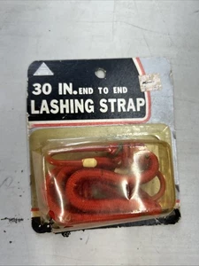 30” Heavy Duty Red Bungee Cord-Tie Down w/ Plastic Coded Hooks - Picture 1 of 2
