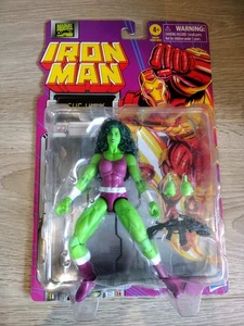 Marvel Legends Series Iron Man 6" Action Figure She-Hulk Retro - Picture 1 of 1