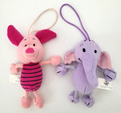 McDonalds 2005 Lumpy & Piglet Plush Pooh's Heffalump Movie LOT of 2 Soft Toys - Image 1 of 4