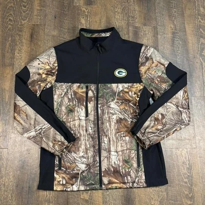 Green Bay Packers Dunbrooke Camo Zip-up Jacket - Image 1 of 4