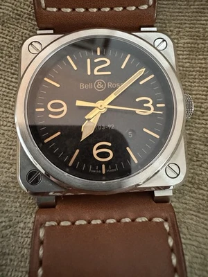 Bell & Ross BR 03-92 Golden Heritage 42mm Men’s Automatic Steel Watch B&P 2021 - Image 1 of 4